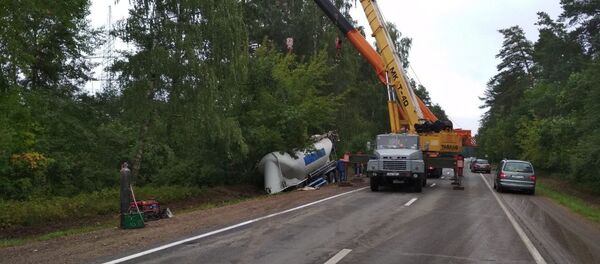 Место ДТП - Sputnik Беларусь