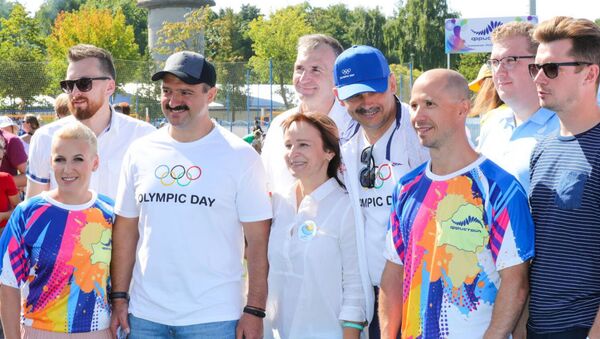 Празднование Международного олимпийского дня в Минске - Sputnik Беларусь