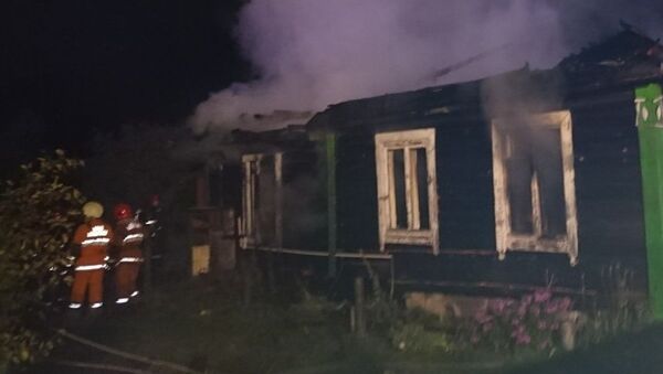 Пожар в частном доме в Колодищах - Sputnik Беларусь