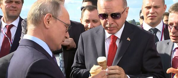 Эрдоган и мороженое - Sputnik Беларусь