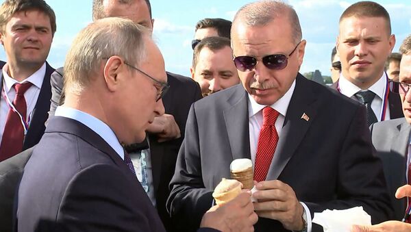 Эрдоган и мороженое - Sputnik Беларусь