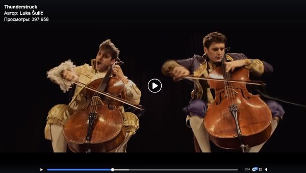 От Вивальди до Metallica в четырех минутах: на что способны два виолончеля - Sputnik Беларусь