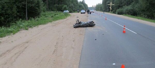 СК ищет свидетелей ДТП с участием мотоциклиста СК ищет свидетелей ДТП с участием мотоциклиста - Sputnik Беларусь
