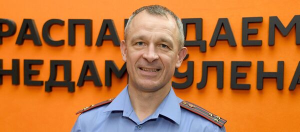 Начальнік дэпартамента па грамадзянстве і міграцыі МУС Беларусі Аляксей Бягун - Sputnik Беларусь