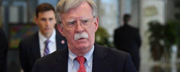 Дарадца прэзідэнта ЗША па нацыянальнай бяспецы Джон Болтан падчас візіту ў Мінск - Sputnik Беларусь