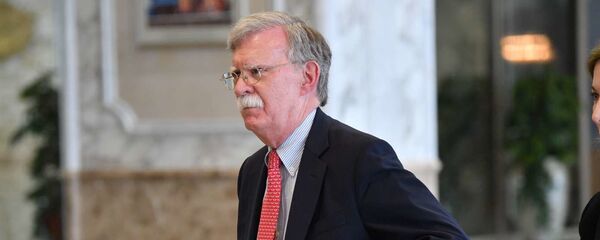 Советник президента США по национальной безопасности Джон Болтон во Дворце Независимости в Минске Советник президента США по национальной безопасности Джон Болтон во Дворце Независимости в Минске - Sputnik Беларусь