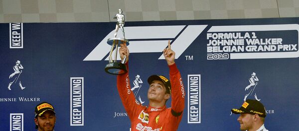 Шарль Леклер одержал первую победу в карьере на Формуле- - Sputnik Беларусь