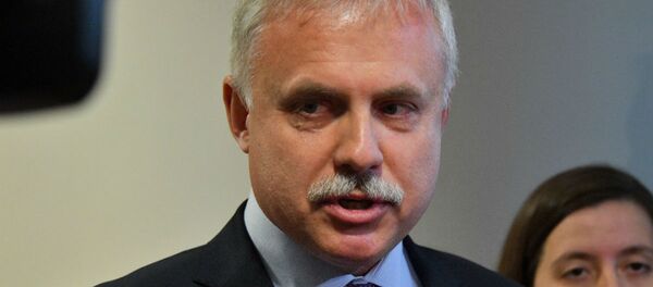 Дзяржсакратар Савета бяспекі Беларусі Станіслаў Зась Дзяржсакратар Савета бяспекі Беларусі Станіслаў Зась - Sputnik Беларусь