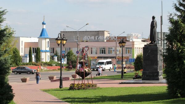 В самом центре Дзержинска собраны сразу все достопримечательности классического белорусского городка - Sputnik Беларусь