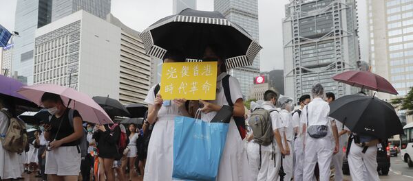 В протестах участвует много студентов - Sputnik Беларусь