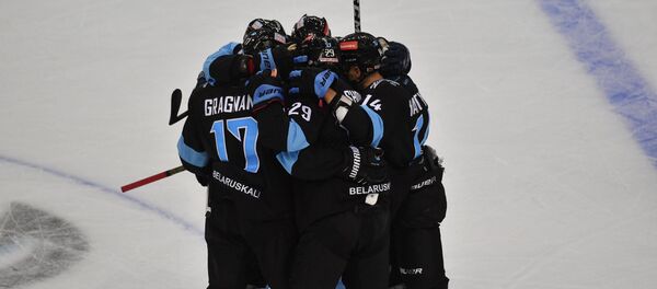 Хоккеисты минского Динамо - Sputnik Беларусь