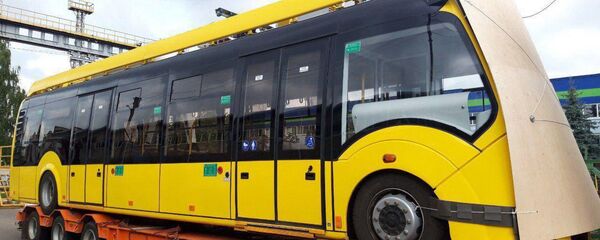 Белорусский электробус в Ташкенте Белорусский электробус в Ташкенте - Sputnik Беларусь