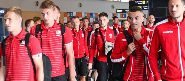 Футболисты сборной Беларуси Футболисты сборной Беларуси - Sputnik Беларусь