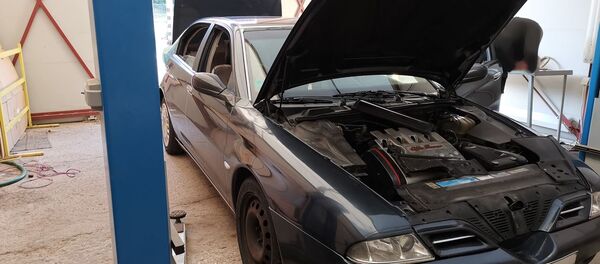 Автомобиль на углубленном досмотре - Sputnik Беларусь