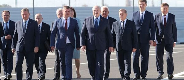 Президент Беларуси Александр Лукашенко с рабочим визитом в Бресте - Sputnik Беларусь