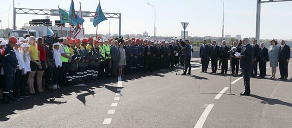 Президент Беларуси Александр Лукашенко в Бресте Президент Беларуси Александр Лукашенко в Бресте - Sputnik Беларусь