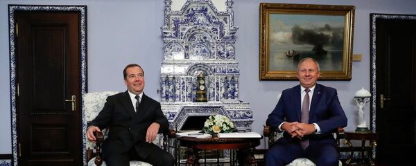 Мядзведзеў і Румас узгаднілі праграму інтэграцыі - Sputnik Беларусь