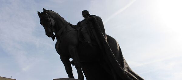 Памятник Гедымину - Sputnik Беларусь