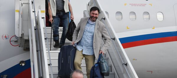 Абмен затрыманымі асобамі паміж Расіяй і Украінай адбыўся Абмен затрыманымі асобамі паміж Расіяй і Украінай адбыўся - Sputnik Беларусь