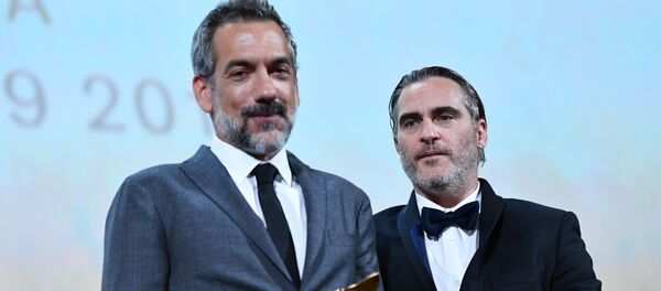 Рэжысёр Тод Філіпс і акцёр Хаакін Фенікс - Sputnik Беларусь