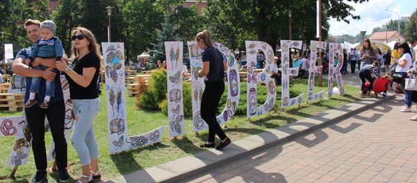 Гуляния проходили на всех центральных улицах Лиды Гуляния проходили на всех центральных улицах Лиды - Sputnik Беларусь