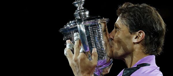 Испанец Рафаэль Надаль победил в финале Открытого чемпионата США по теннису - Sputnik Беларусь