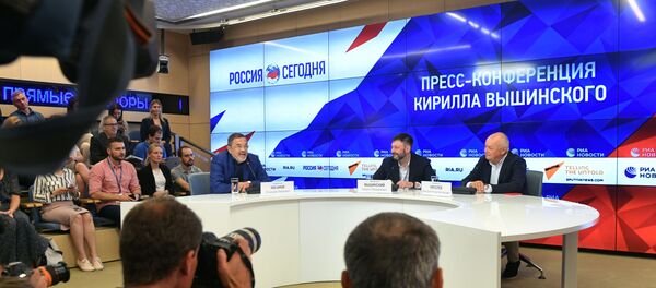 Пресс-конференция Кирилла Вышинского - Sputnik Беларусь