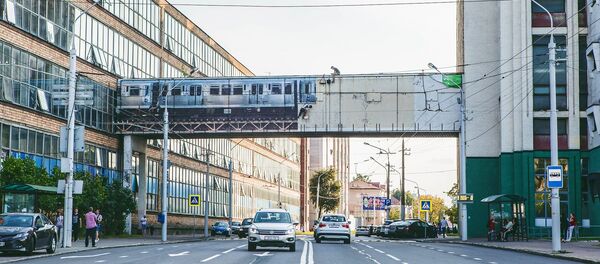 В Минске появилось надземная ветка метро - Sputnik Беларусь