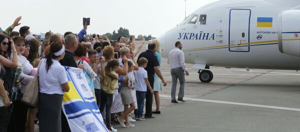 Участники договоренности об освобождении между Россией и Украиной прилетели в Борисполь Участники договоренности об освобождении между Россией и Украиной прилетели в Борисполь - Sputnik Беларусь