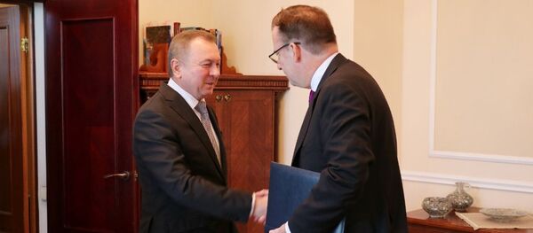 Макей сустрэўся з новым кіраўніком прадстаўніцтва ЕС - Sputnik Беларусь