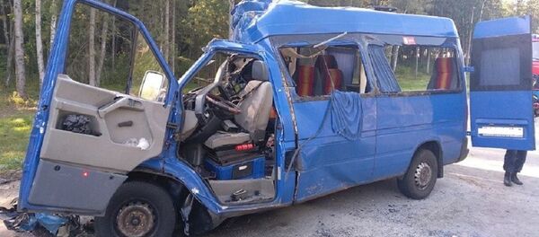 Последствия ДТП на МКАД-2 Последствия ДТП на МКАД-2 - Sputnik Беларусь