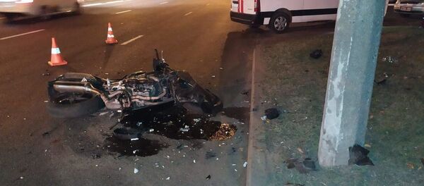 Место ДТП - Sputnik Беларусь