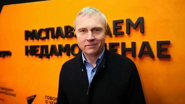 Генеральный директор информационного агентства Минск-Новости Юрия Козиятко - Sputnik Беларусь