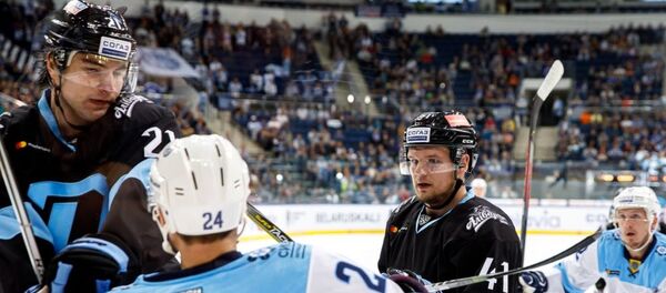 Матч КХЛ Динамо-Минск - Сибирь - Sputnik Беларусь