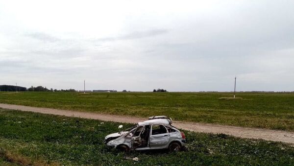 Автомобиль вылетел в кювет на обгоне – водитель погиб - Sputnik Беларусь