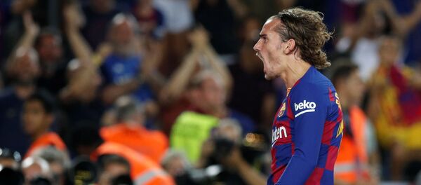 Французский форвард Антуан Гризманн - Sputnik Беларусь