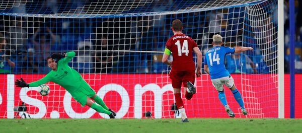 Матч Ливерпуль – Наполи, 17 сентября 2019 года Матч Ливерпуль – Наполи, 17 сентября 2019 года - Sputnik Беларусь