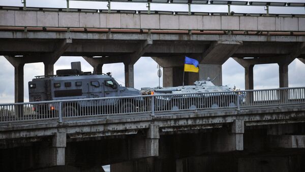 Инцидент на мосту в Киеве - Sputnik Беларусь
