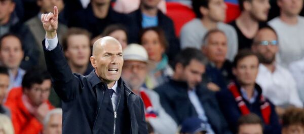 Главный тренер мадридского Реала Зинедин Зидан - Sputnik Беларусь