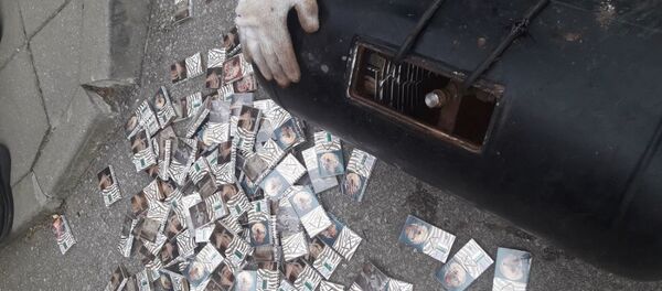 Найденные в машине сигареты - Sputnik Беларусь