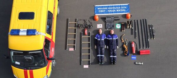 Минские энергетики приняли участие в международном флешмобе - Sputnik Беларусь