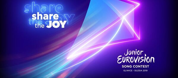 Лагатып конкурсу дзіцячае Еўрабачанне 2019 Лагатып конкурсу дзіцячае Еўрабачанне 2019 - Sputnik Беларусь