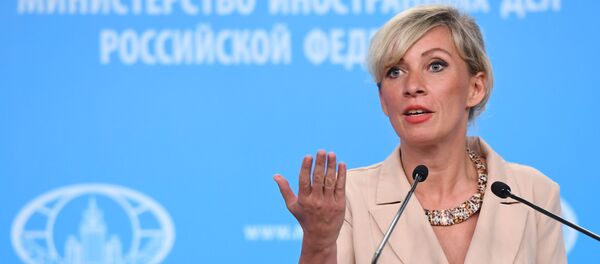 Афіцыйны прадстаўнік Міністэрства замежных спраў Расіі Марыя Захарава Афіцыйны прадстаўнік Міністэрства замежных спраў Расіі Марыя Захарава - Sputnik Беларусь