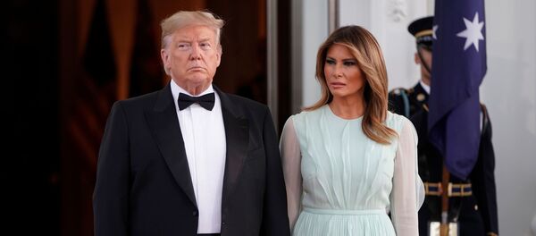 Дональд Трамп с супругой Меланией - Sputnik Беларусь