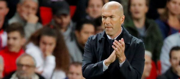 Главный тренер мадридского Реала Зинедин Зидан - Sputnik Беларусь