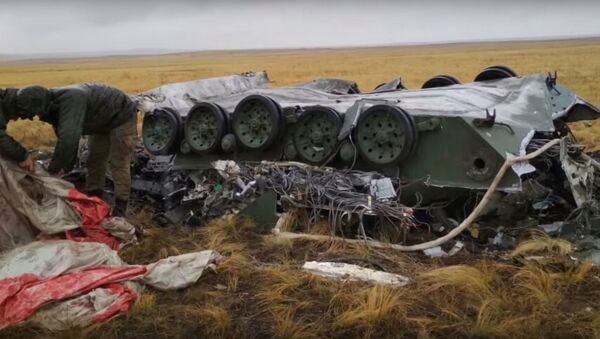 Две боевые машины десанта разбились на учениях Центр-2019 - Sputnik Беларусь