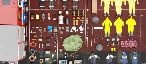 Tetris Challenge: столичные спасатели показали, как надо убирать за собой - Sputnik Беларусь