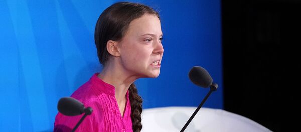 Шведская школьница Грета Тунберг - Sputnik Беларусь