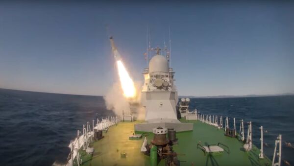 Российский флот испытал новую ракету Уран, видео - Sputnik Беларусь