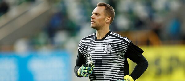 Голкипер сборной Германии по футболу Мануэль Нойер - Sputnik Беларусь